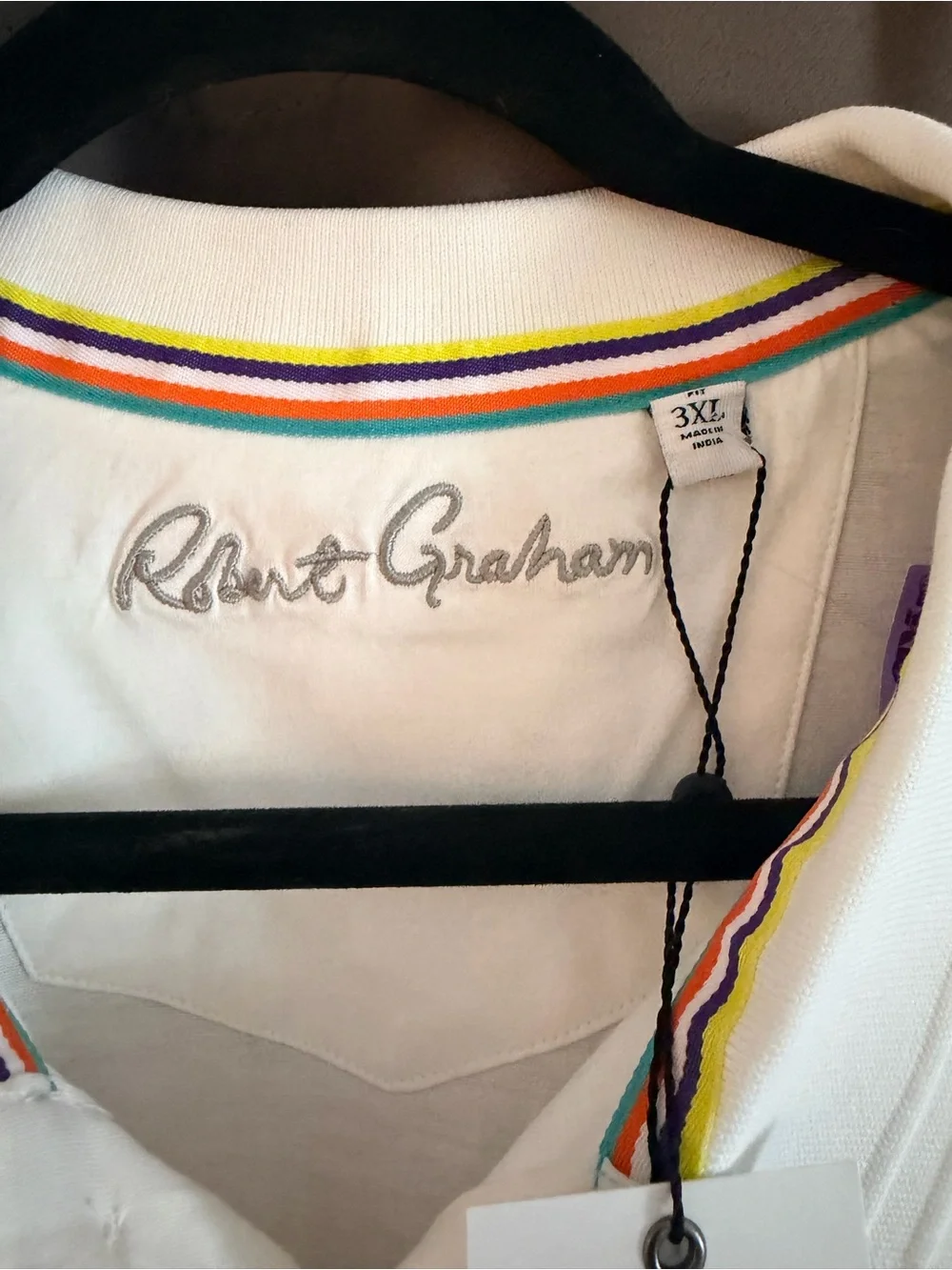 Robert Graham classic white
